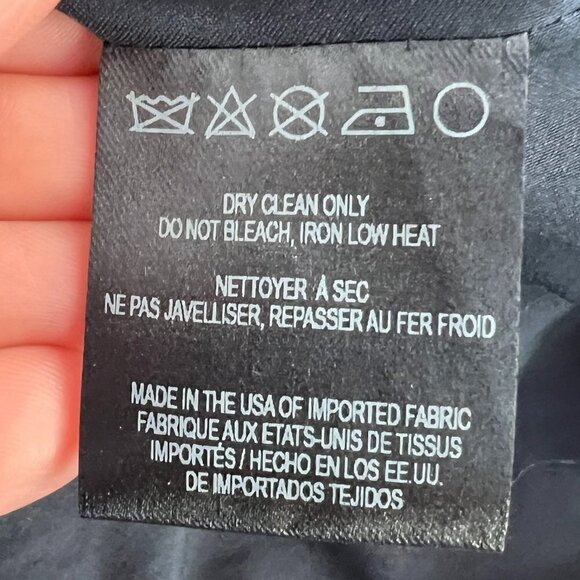 Anthro Nomad Norman Carper Textural Herringbone Stripe Mini Skirt POCKETS! Sz S - Picture 12 of 14